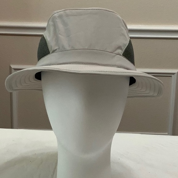 Tilley TAF101 AIRFLO ALGONQUIN hat - Glacier/lime (grey) - Picture 2 of 13